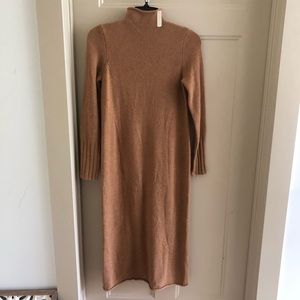 NWT Madewell Cashmere Turtleneck Dress